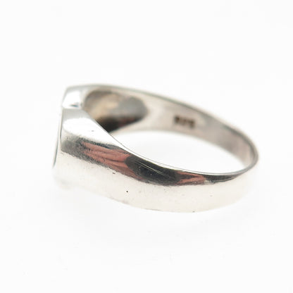 Chapal Zenray 925 Sterling Silver Vintage Open Heart Ring Size 7.25