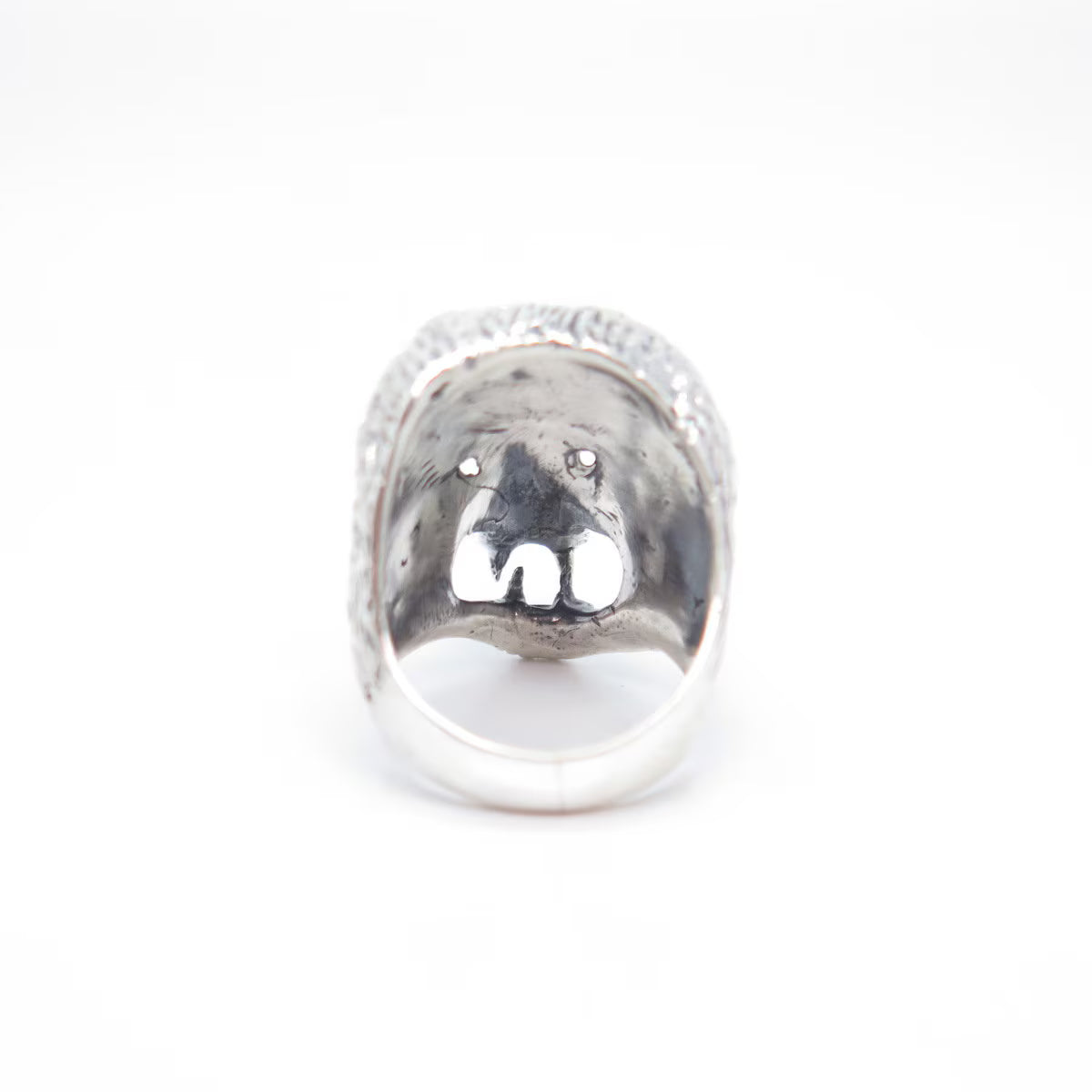 925 Sterling Silver Vintage Lion Ring Size 8.25
