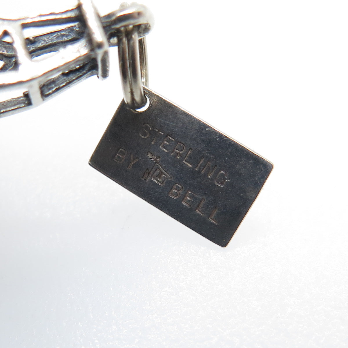 BELL TRADING 925 Sterling Silver Vintage Sandia Peak Tramway 3D Charm Pendant