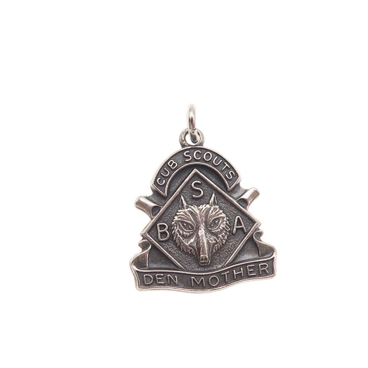 Robbins & Co. 925 Sterling Silver Vintage Boy Scouts of America Charm Pendant