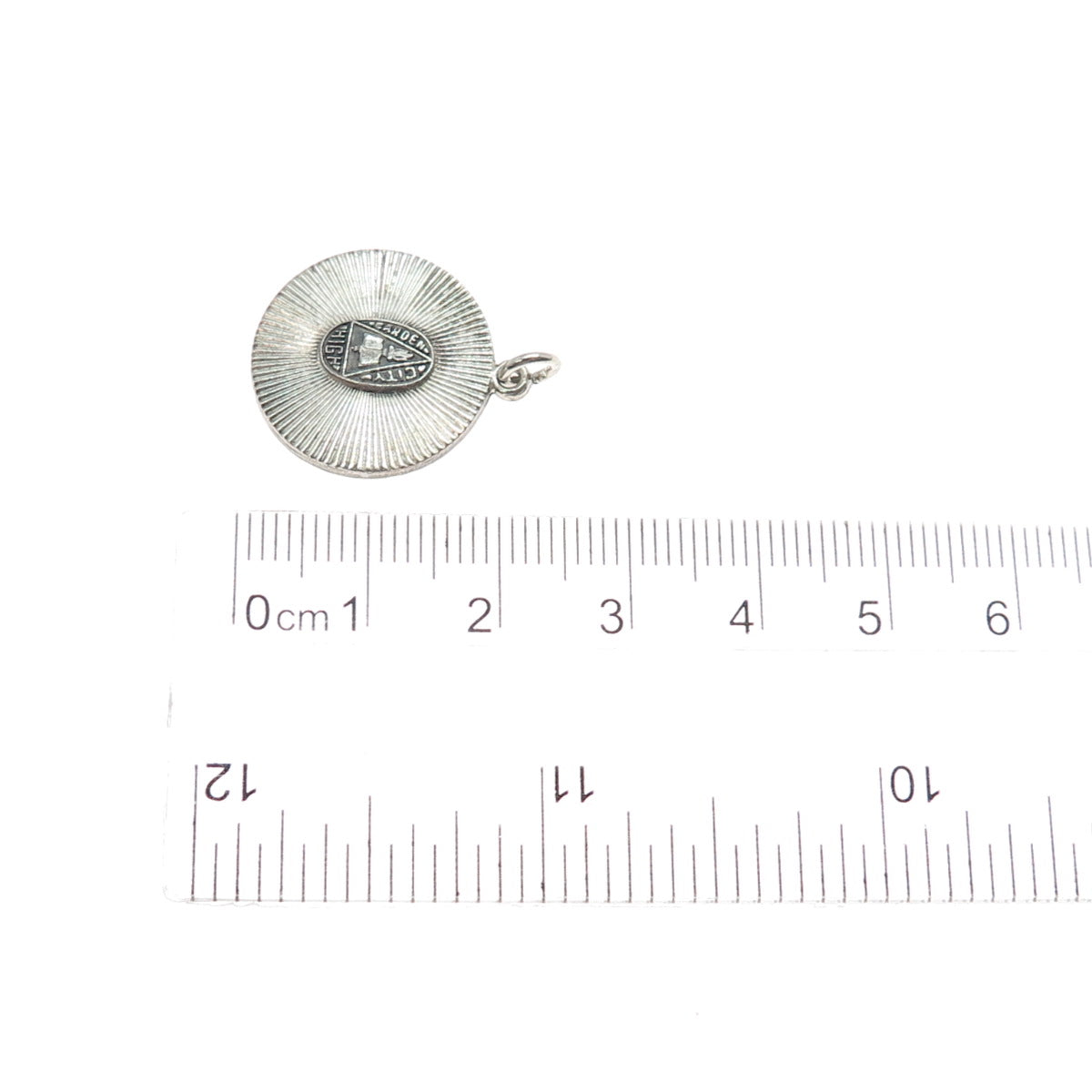 DIEGES & CLUST 925 Sterling Silver Vintage 1962 Garden City High School Pendant