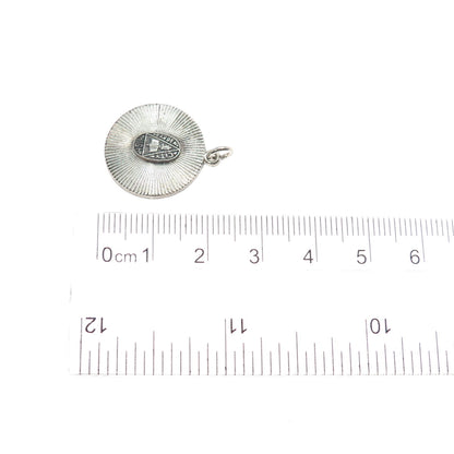 DIEGES & CLUST 925 Sterling Silver Vintage 1962 Garden City High School Pendant
