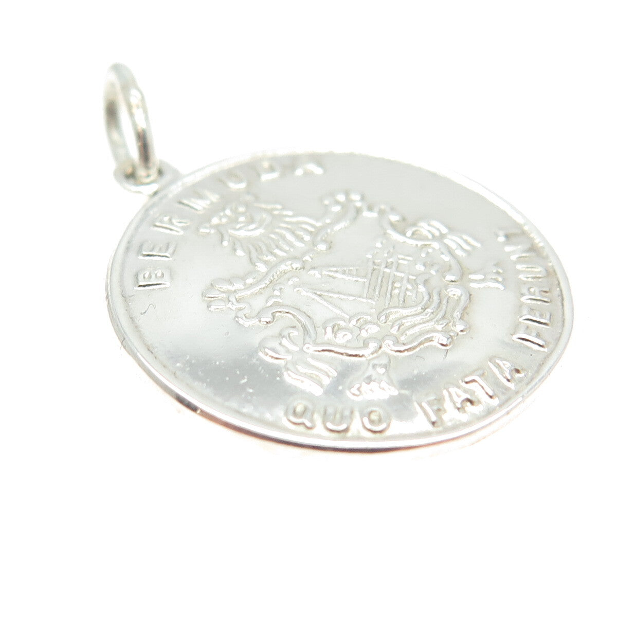 PAYTON, PEPPER & SONS LTD 925 Sterling Silver Vintage Birmingham Bermuda Pendant