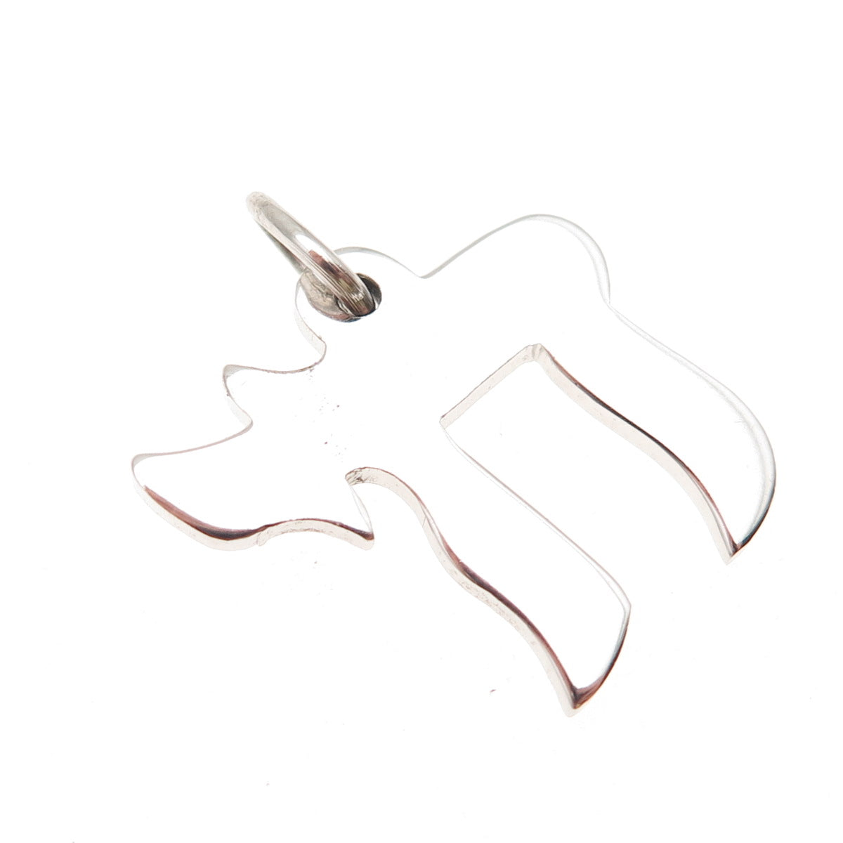 SHB Studio 925 Sterling Silver Vintage Chai Judaica Charm Pendant