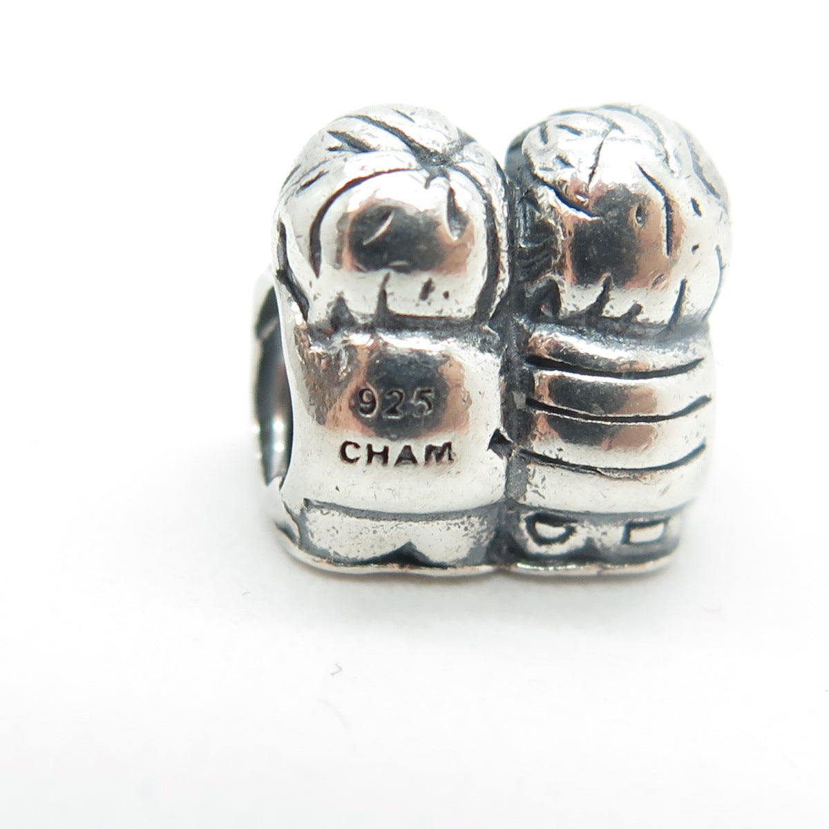 CHAMILIA 925 Sterling Silver Brothers Bead Charm