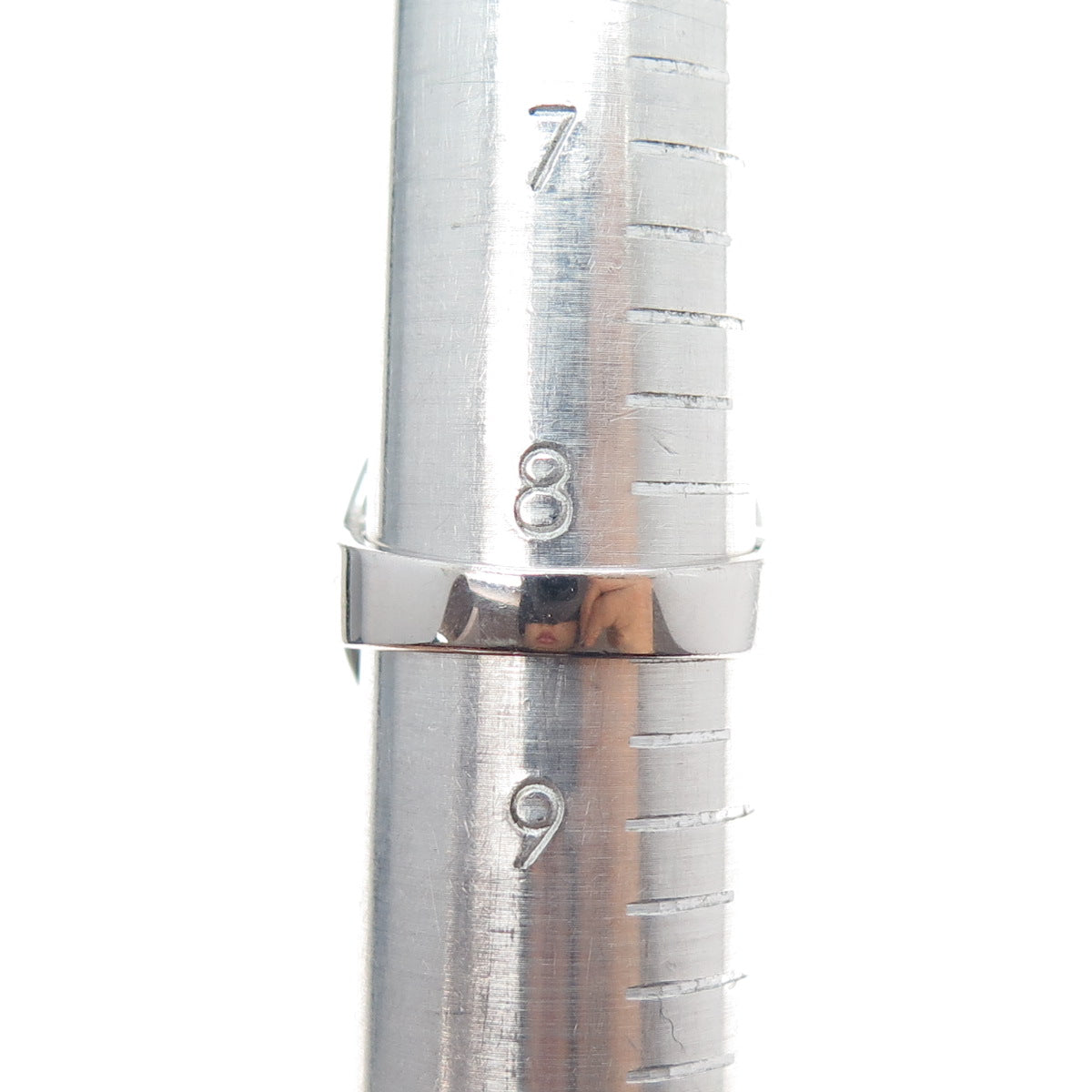 925 Sterling Silver Real Round-Cut Black Spinel & Citrine Ring Size 8.5