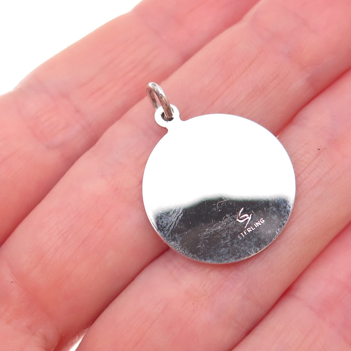 Spencer 925 Sterling Silver Vintage Class of 1975 Charm Pendant