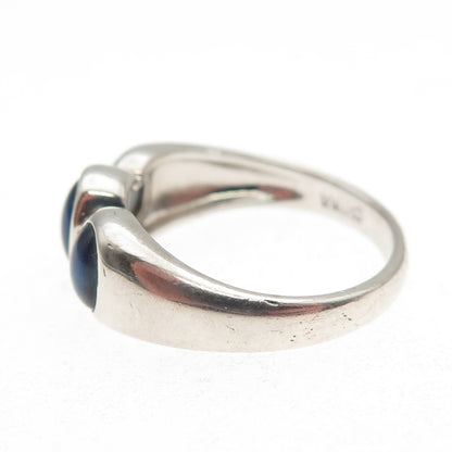 Ross Simons 925 Sterling Silver Real Cabochon Doublet MOP Ring Size 8