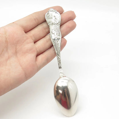 925 Sterling Silver Antique Art Deco Caron Bros St. Paul States & Cities Spoon