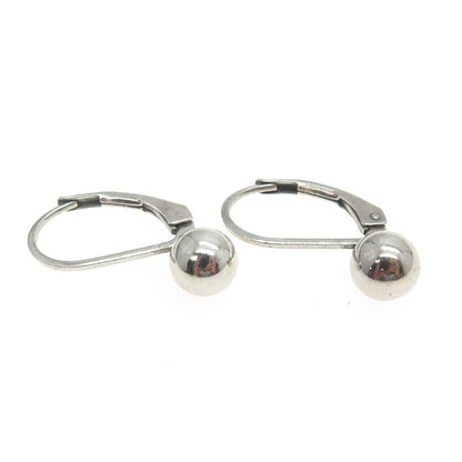 925 Sterling Silver Ball Drop Earrings