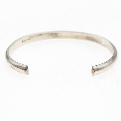 Old Pawn 925 Sterling Silver Vintage Southwestern Adjustable Cuff Bracelet 4.75"