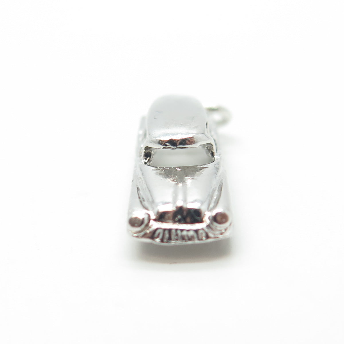 925 Sterling Silver Vintage Retro Car Charm Pendant