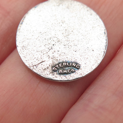 Breadner & Co. 925 Sterling Silver Vintage Enamel Maritimes Mini Charm Pendant
