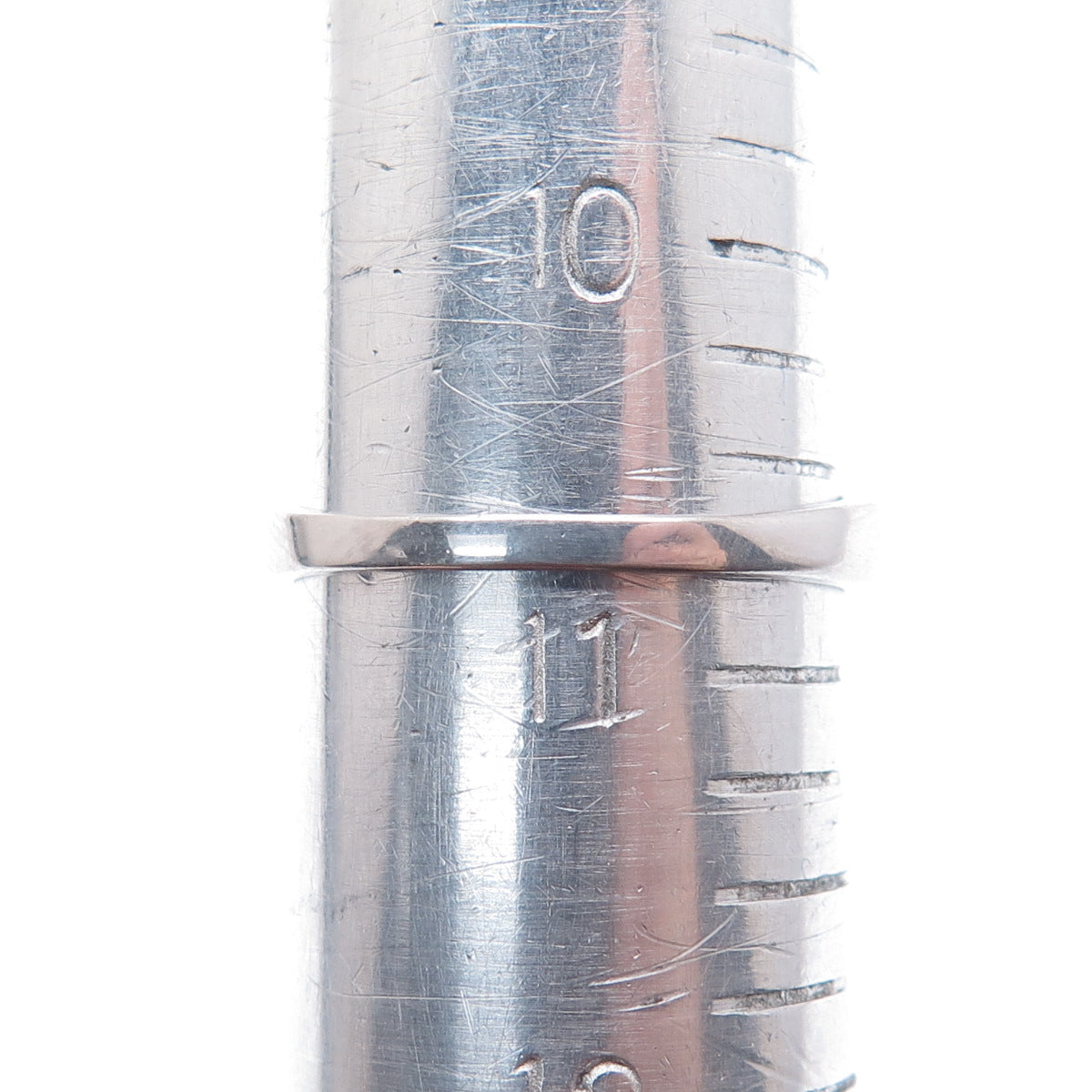 925 Sterling Silver Round-Cut C Z Ring Size 10.75