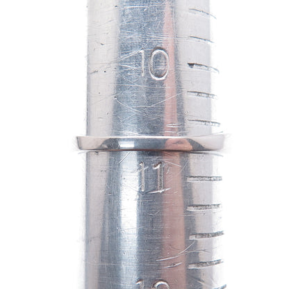 925 Sterling Silver Round-Cut C Z Ring Size 10.75