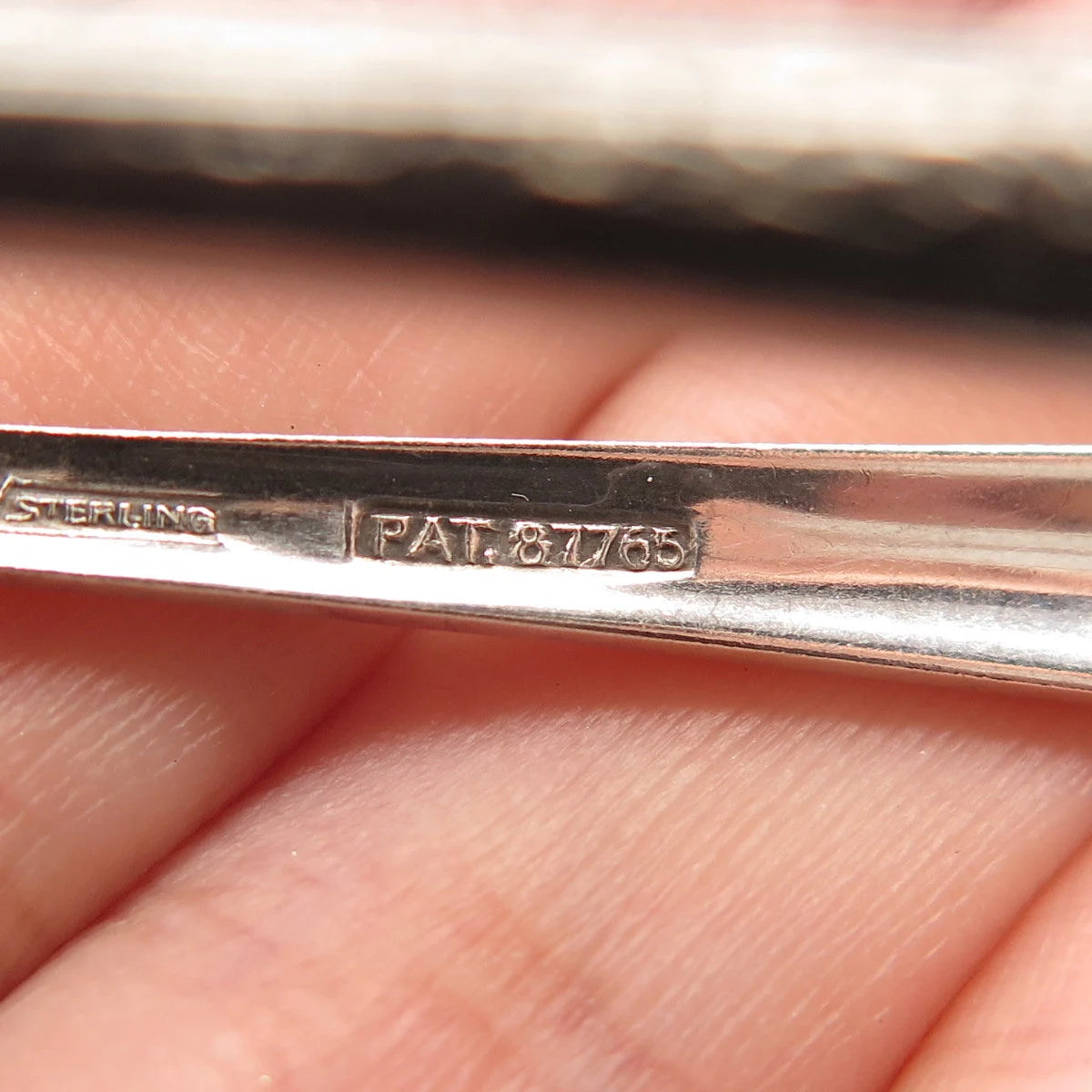 925 Sterling Silver Vintage Wallace 1933 Normandie Sugar Tongs