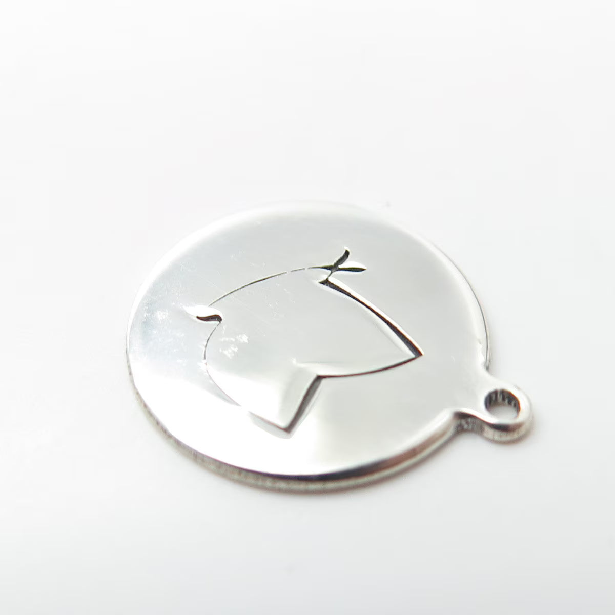 925 Sterling Silver USA Two In Town Butterfly Charm Pendant