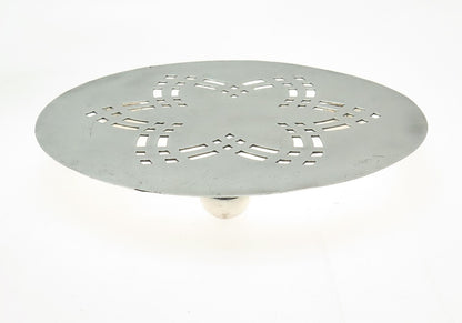 925 Sterling Silver Vintage Floral Trivet Stand