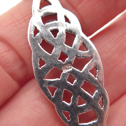 925 Sterling Silver Vintage Celtic Knot Charm Pendant