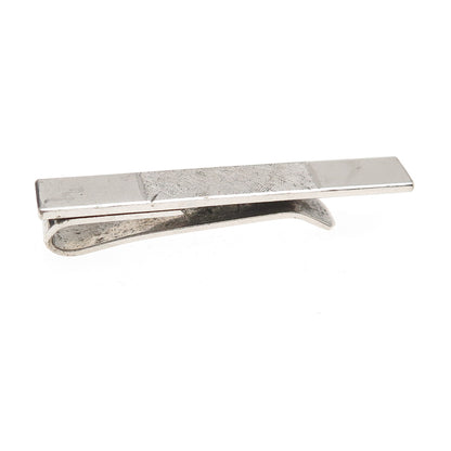 Dolan & Bullock 925 Sterling Silver Vintage Brushed Tie Bar Clip