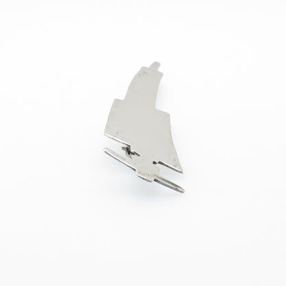 925 Sterling Silver Vintage Mexico Modernist Elegant Woman Pin Brooch