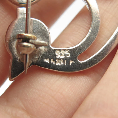925 Sterling Silver Vintage Mexico Bird Pin Brooch