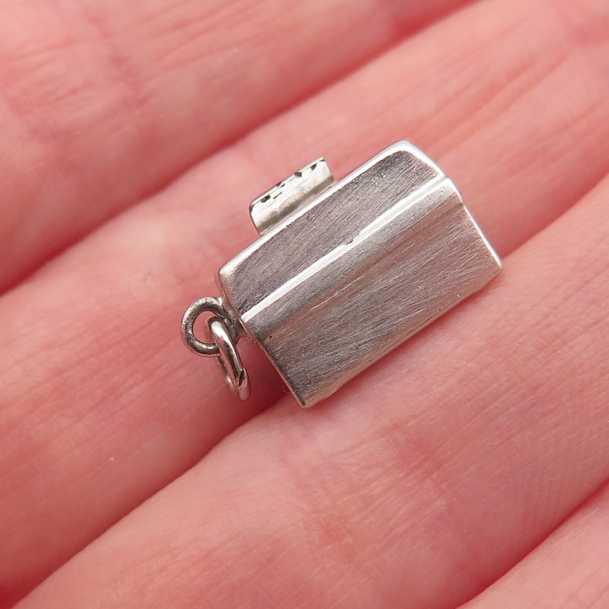 Carl Art 925 Sterling Silver Antique Art Deco Piano 3D Mini Charm Pendant