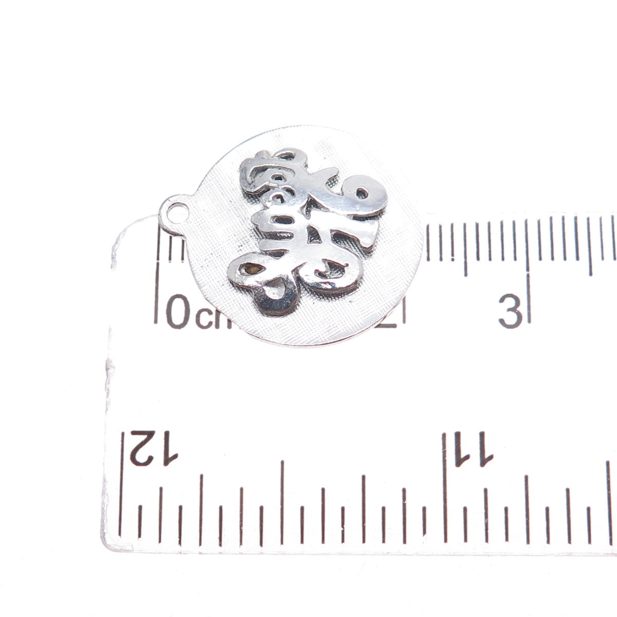 JEANOR 925 Sterling Silver Vintage Sweet 16 Charm Pendant