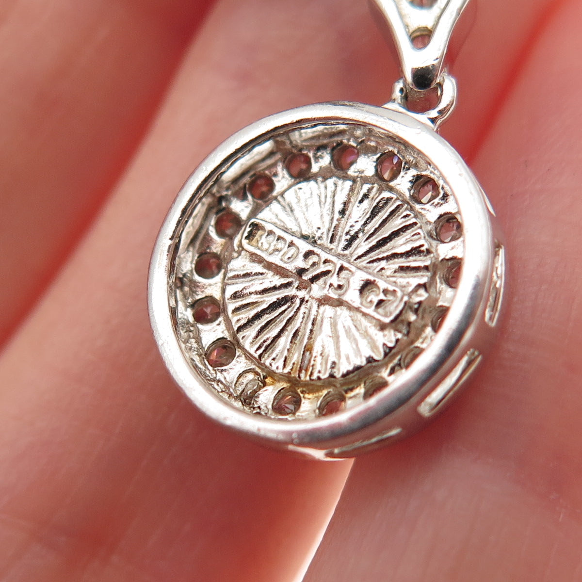 ESPO Joseph Esposito 925 Sterling Silver Real Turquoise & C Z Dangle Earrings