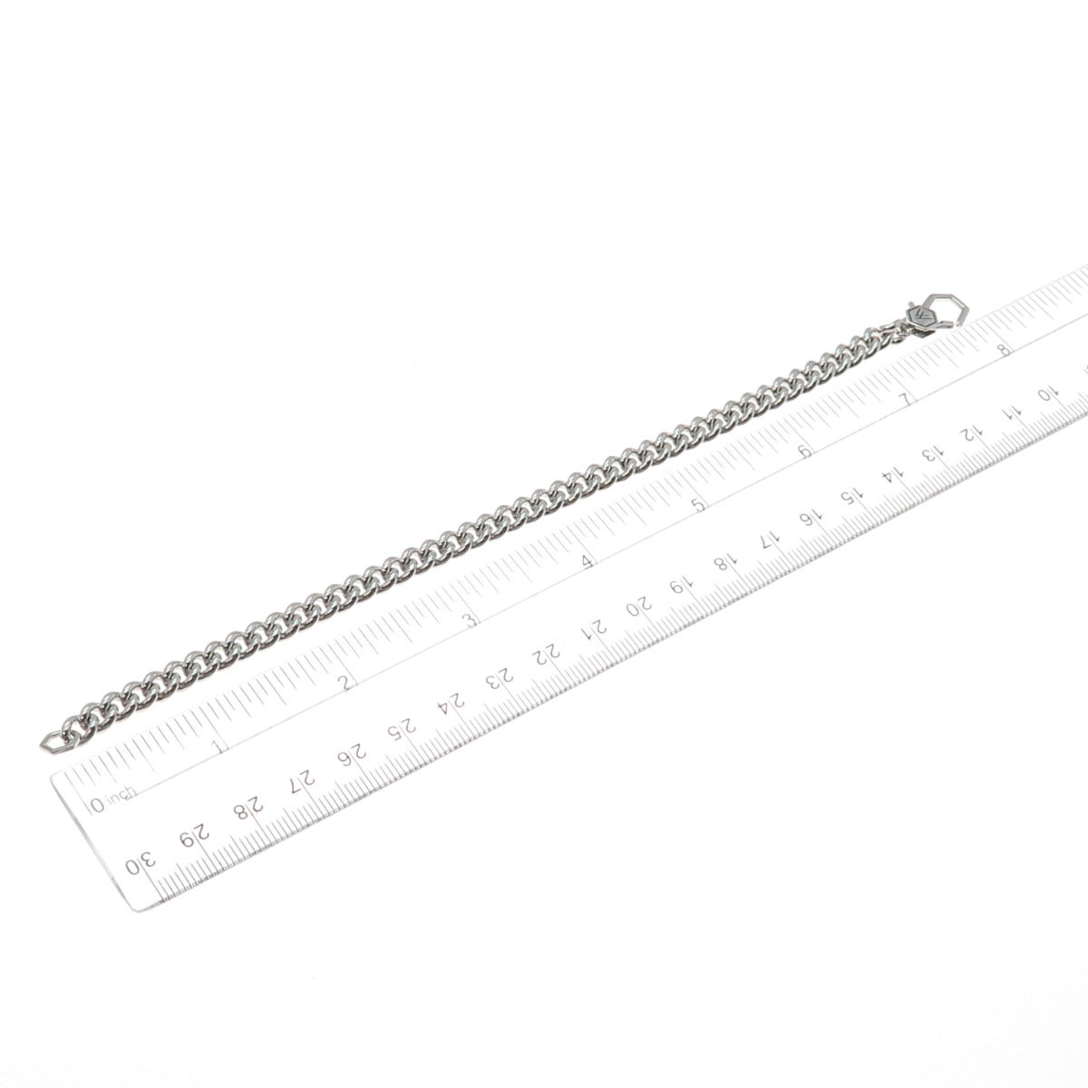 VY Jewelry 925 Sterling Silver Cuban Link Bracelet 7.75"