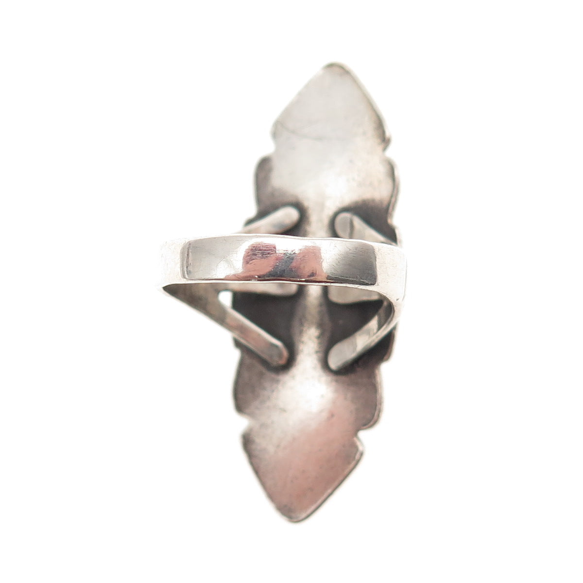 Bell Trading Post Old Pawn 925 Sterling Silver Vintage Turquoise Ring Size 7.25