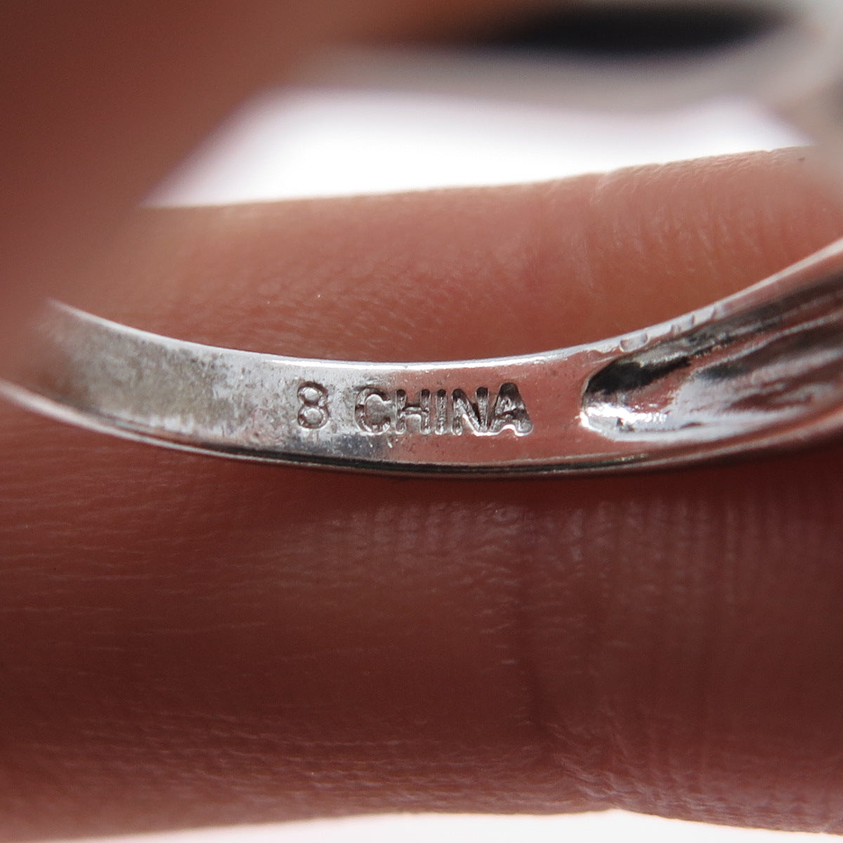 ROSS SIMONS 925 Sterling Silver Vintage Real Sapphire & Blue Topaz Ring Size 8