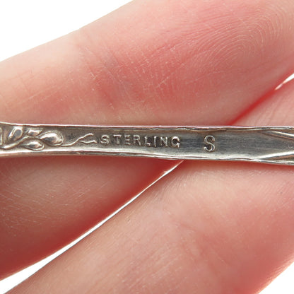 SHEPARD MFG 925 Sterling Silver Antique Portland States & Cities Coffee Spoon