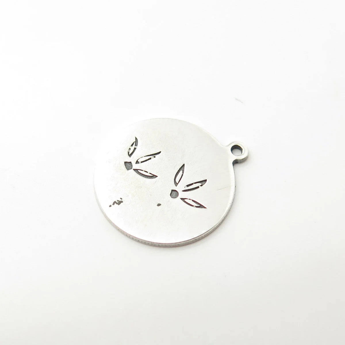 925 Sterling Silver USA Two In Town Bird's Feet Charm Pendant