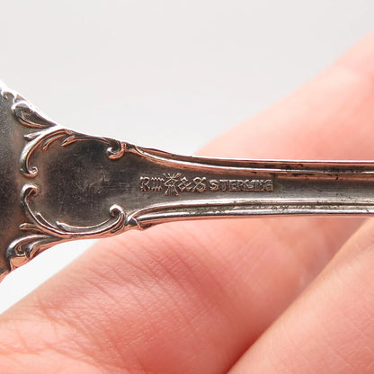 925 Sterling Silver Antique R. Wallace & Sons Mfg. Co "Old State House" Spoon