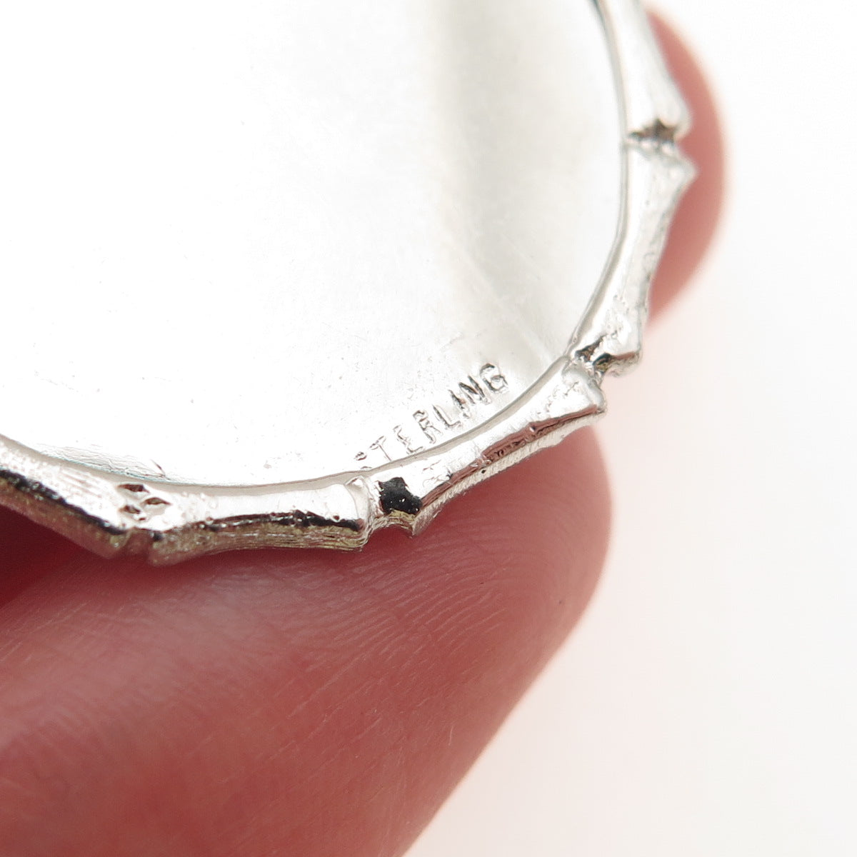 925 Sterling Silver Vintage Rhinestone Nativity Scene Christmas Charm Pendant