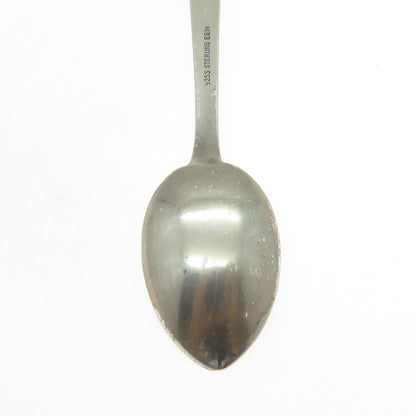 EILER&MARLOE 925S Sterling Silver Vintage Enamel Copenhagen Denmark Coffee Spoon