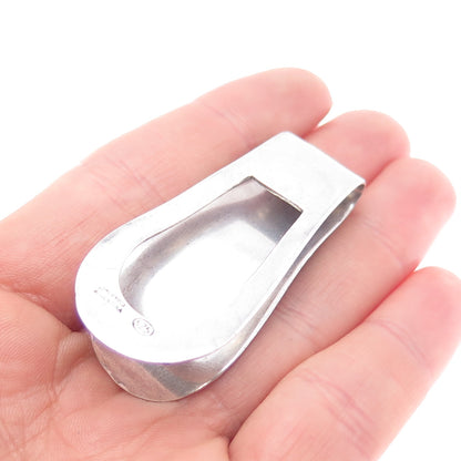 INDUSTRIA ARGENTINA 925 Sterling Silver Vintage Modernist Money Clip