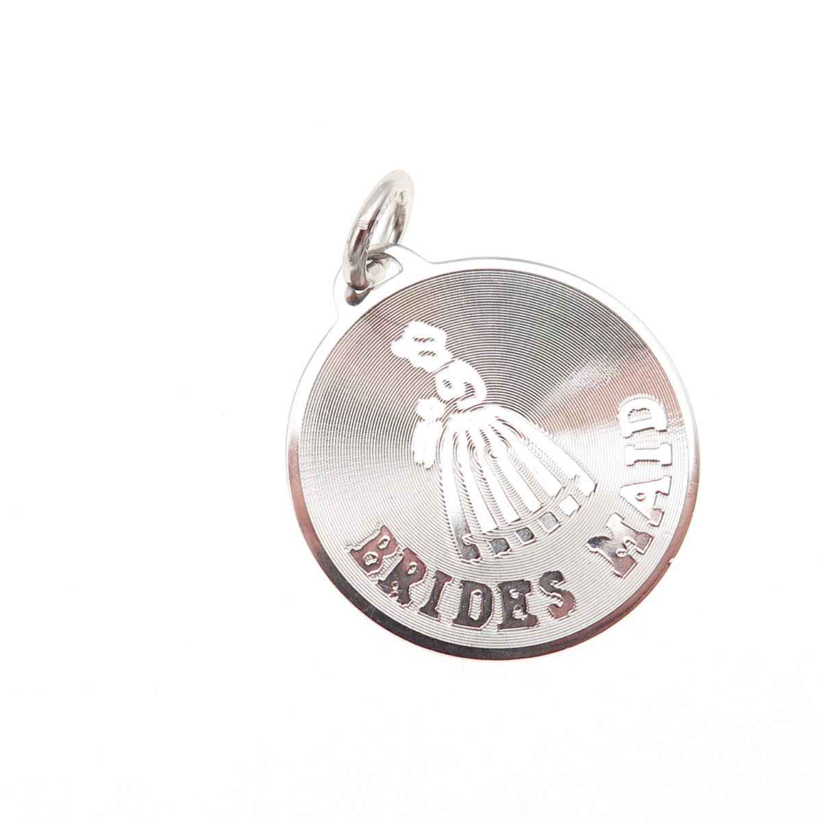 A & Z Hayward 925 Sterling Silver Vintage Bridesmaid Charm Pendant