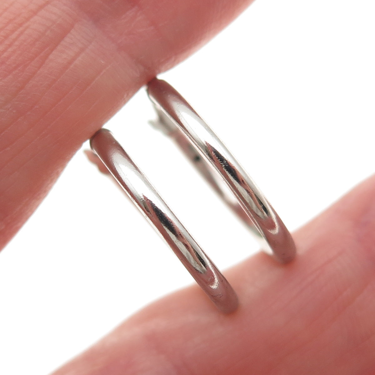 925 Sterling Silver Hoop Earrings