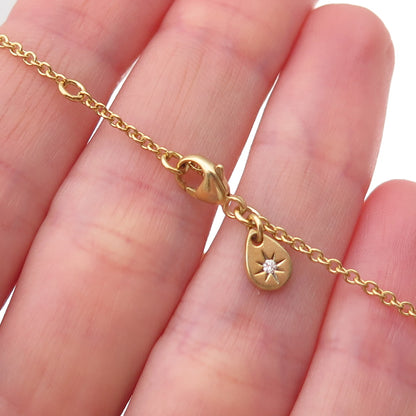 Awe Inspired 925 Sterling Gold Plated Real Diamond Phoenix ID Bracelet 6-6.75"