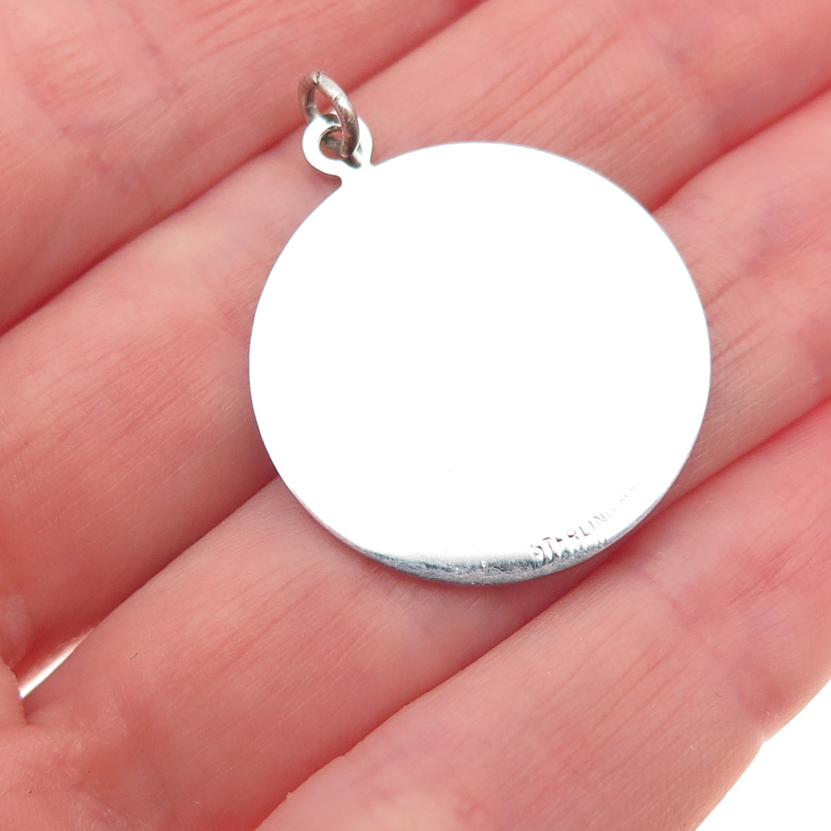 Griffith & Sons 925 Sterling Silver Vintage Bridesmaid Charm Pendant