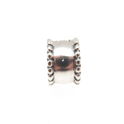 Pandora 925 Sterling Silver Beveled Clip Charm