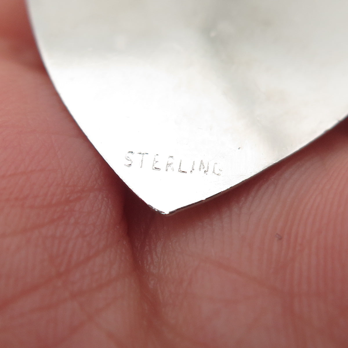 925 Sterling Silver Vintage Rhinestone A Date to Remember Heart Pendant