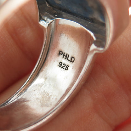 PHLD PlayHardLookDope 925 Sterling Silver Real K2 Jasper Ring Size 12.5