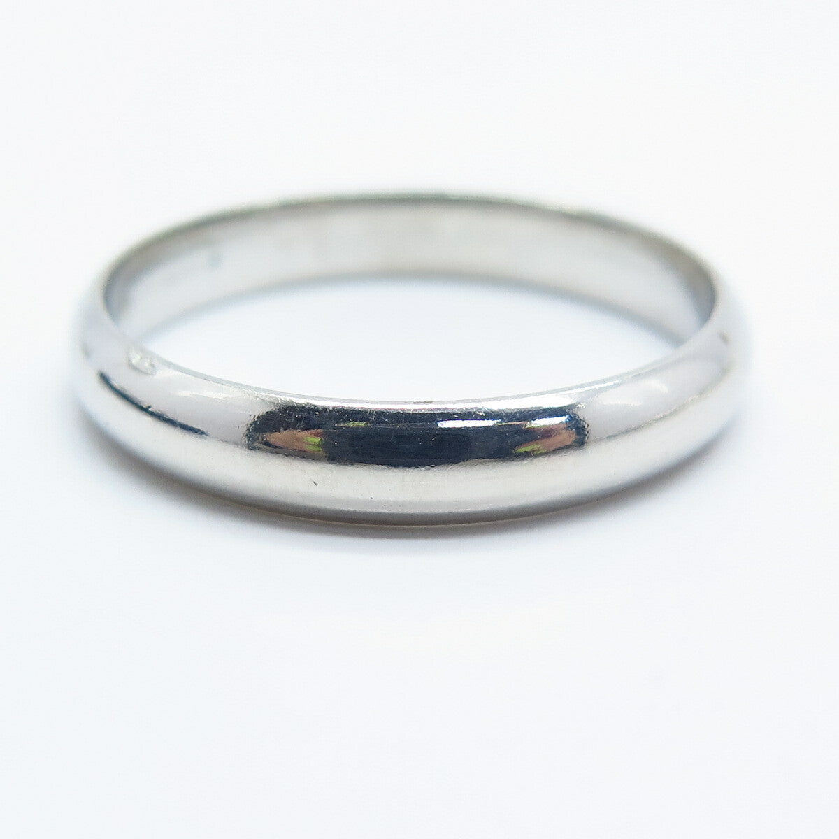 925 Sterling Silver Turkey Classic Band Ring Size 12.25