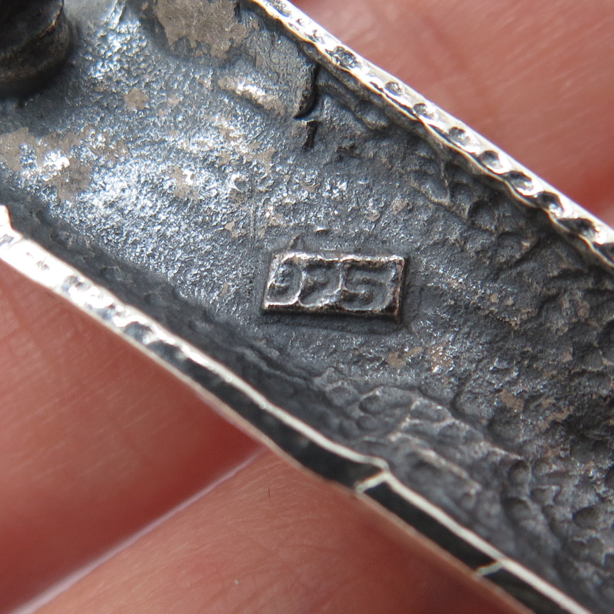 925 Sterling Silver Vintage Lighthouse Sea Life Oxidized Pin Brooch