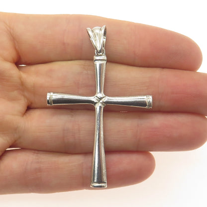 925 Sterling Silver Vintage Cross Pendant