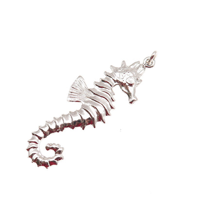 BREADNER CO. 925 Sterling Silver Vintage Seahorse Charm Pendant