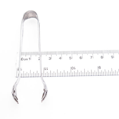 MOUNT VERNON 925 Sterling Silver Antique 1911 Sulgrave Sugar Tongs